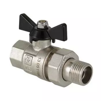 Кран шаровой Valtec Perfect VT.327.N.04 усиленный полнопроходной латунный с полусгоном