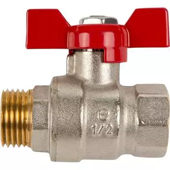 Кран шаровый Equation 1/2" наружная-внутренняя резьба