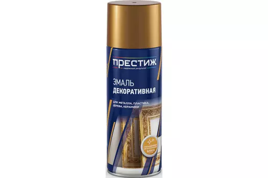 Краска аэрозоль Металлик медь 425 мл (12) "ПРЕСТИЖ"