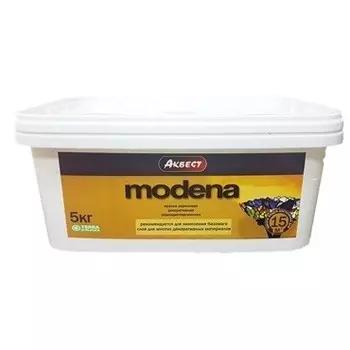 Краска акриловая Аквест Modena 5 кг
