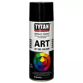 Краска акриловая Tytan Professional Art of the colour аэрозольная белая глянец 9003 400 мл