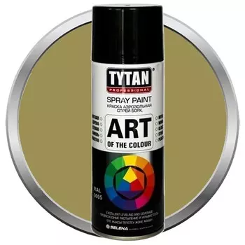 Краска акриловая Tytan Professional Art of the colour аэрозольная золотая матовая 260M 400 мл
