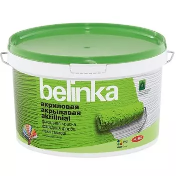 Краска фасадная Belinka В3 матовая 1.86 л