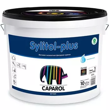 Краска фасадная Caparol Sylitol-Plus BAS 1 матовая 10 л