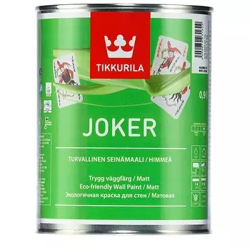 Краска интерьерная Tikkurila Joker A 0.9 л