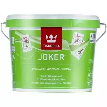 Краска интерьерная Tikkurila Joker A 2.7 л