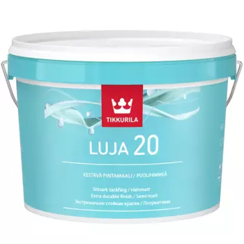 Краска интерьерная Tikkurila Luja 20 основа А полуматовая 2.7 л
