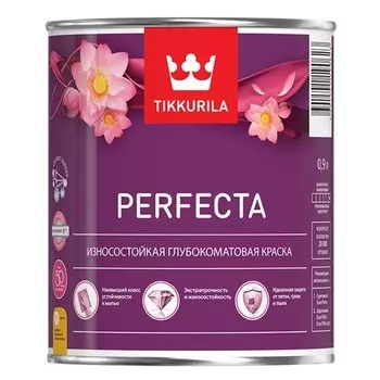 Краска интерьерная Tikkurila Perfecta база C глубокоматовая 0.9 л