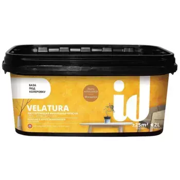 Краска колеруемая ID Velatura лессирующая 2 л
