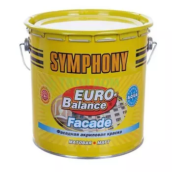 Краска Symphony Fasade Aqua LС 2,7 л
