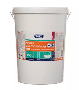 Краска водно-дисперсионная Текс Универсал влагостойкая 25 кг