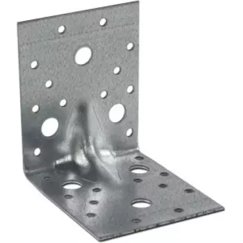Крепежный уголок усиленный 90х90х65 мм