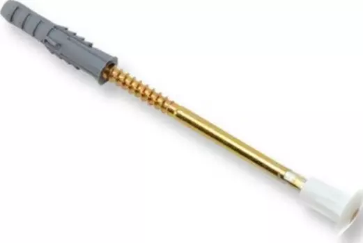 Крепление Galeco 140 мм, для хомута металлическое с дюбелем ПВХ