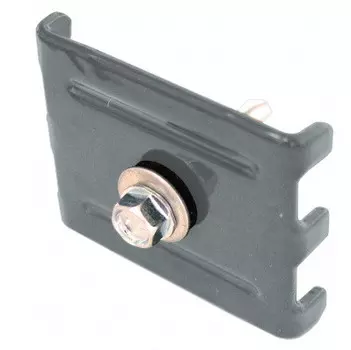 Крепление-скоба Grand Line с саморезом 5,5х32 мм RAL 7040