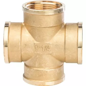 Крестовина Stout SFT-0030-000114 1 1/4 дюйма с внутренней резьбой