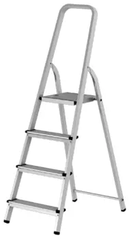 Kroft NV100 Стремянка алюминиевая, 4 ступени