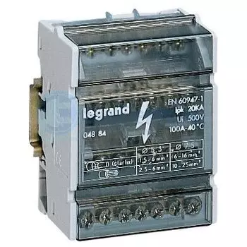 Кросс-модуль LeGrand 4Pх7 контакт 100А