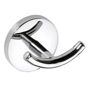 Крючок для ванной Bemeta Alfa 102406022 двойной хром