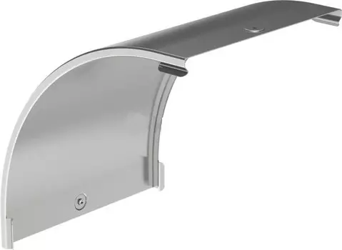 Крышка поворота плавного IEK 90 градусов тип В20 ESCA 200мм