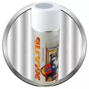 Kudo KU-1026 520 мл, Эмаль аэрозольная универсальная (серебро)