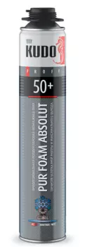 Kudo Proff 50+ Arktika, 1000 мл, Пена монтажная профессиональная зимняя