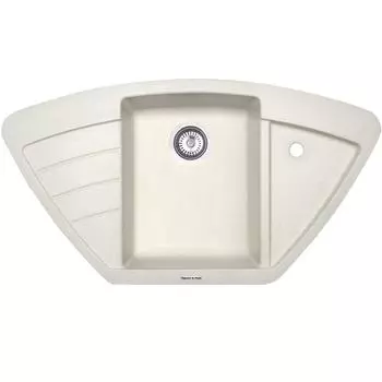 Кухонная мойка Zigmund &amp; Shtain ECKIG 900 гранитная Каменная соль