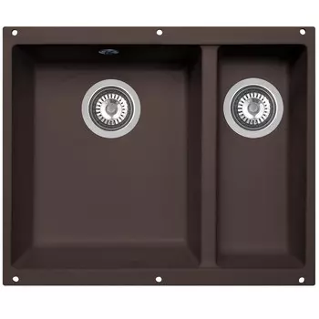 Кухонная мойка Zigmund &amp; Shtain Integra 500.2 гранитная Швейцарский шоколад