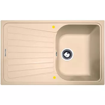 Кухонная мойка Zigmund &amp; Shtain Klassisch 790 гранитная Топленое молоко