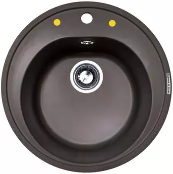 Кухонная мойка Zigmund &amp; Shtain Kreis 505 гранитная Швейцарский шоколад