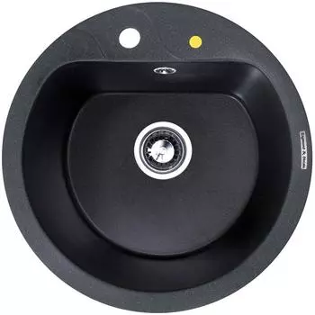 Кухонная мойка Zigmund &amp; Shtain Kreis 505F гранитная Темная скала