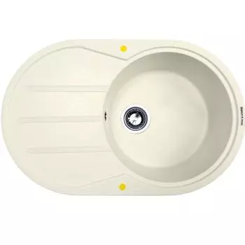 Кухонная мойка Zigmund &amp; Shtain Kreis OV 770D гранитная Каменная соль