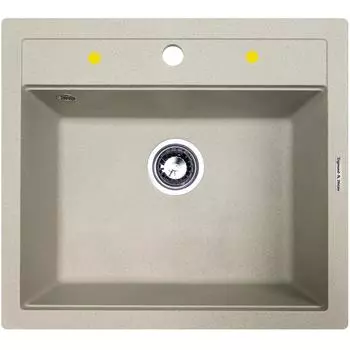 Кухонная мойка Zigmund &amp; Shtain Platz 560 гранитная Речной песок