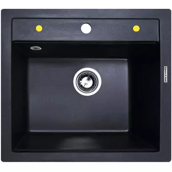 Кухонная мойка Zigmund &amp; Shtain Platz 560 гранитная Темная скала