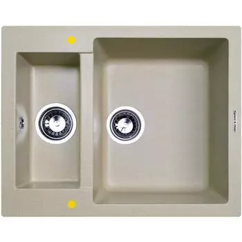 Кухонная мойка Zigmund &amp; Shtain Rechteck 600.2 гранитная Речной песок