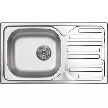 Кухонная мойка Zigmund &amp; Shtain Rechteck 765.6 стальная Сатин