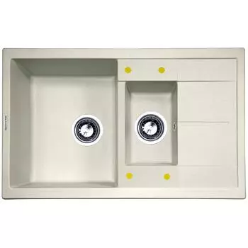 Кухонная мойка Zigmund &amp; Shtain Rechteck 780.2 гранитная Речной песок