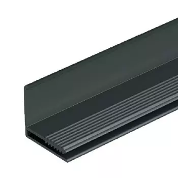 L-профиль фасадный Docke Графитовый 3050 мм