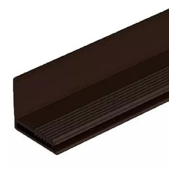 L-профиль фасадный Docke Шоколадный 3050 мм