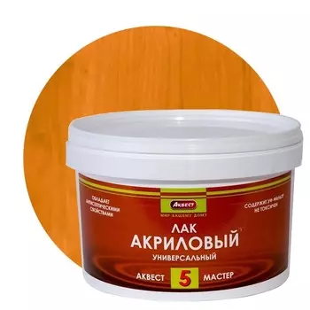 Лак акриловый Аквест-5 полуглянцевый Орегон 10 кг