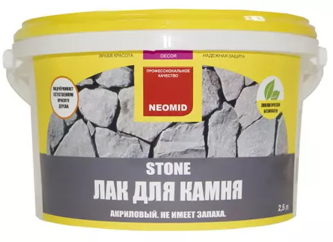 Лак для камня Neomid Stone 2.5 л