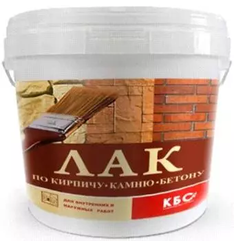 Лак для кирпича и камня КБС 10 л