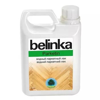 Лак паркетный водный Belinka Parketin глянцевый 1 л