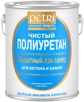 Лак защитный Petri Concrete &amp; Stone Sealer бесцветный 1 л