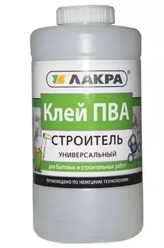 Лакра Строитель, 4 кг, Клей ПВА