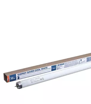Лампа люминесцентная Osram G13 4000К дневной свет 36 Вт 1200 мм