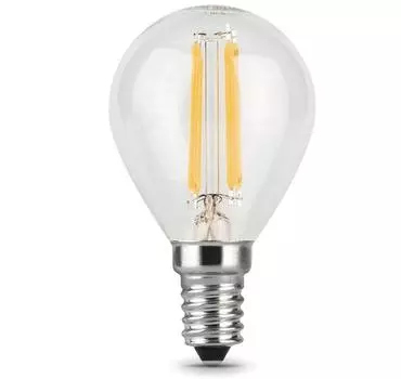 Лампа светодиодная Gauss 105801107-S Filament Globe 7W E14 2700K step dimmable