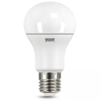 Лампа светодиодная Gauss 23235 Elementary A60 15W E27 6500K