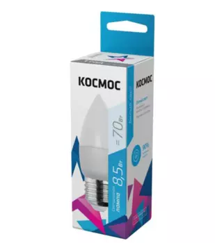 Лампа светодиодная Космос CN 8.5W 220V E27 4500K LkecLED8.5wCNE2745