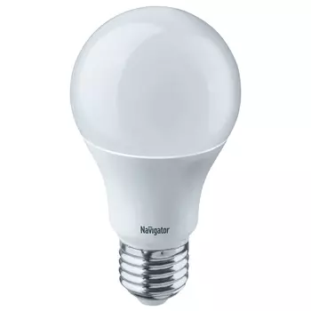 Лампа светодиодная Navigator 10 Вт E27 груша A60 2700 К теплый свет 230 В диммируемая