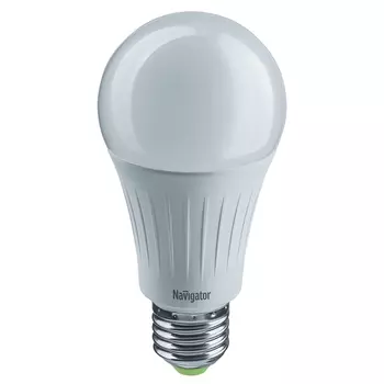 Лампа светодиодная Navigator 12 Вт E27 груша A60 2700 К теплый свет 230 В диммируемая